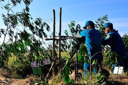 Khẩu đội 12,7mm của dân quân Quận 6 sẵn sàng tiêu diệt địch