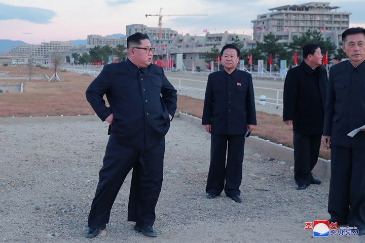 Nhà lãnh đạo Kim Jong-un rất tâm huyết tới dự án khu du lịch này.
