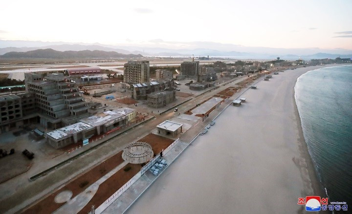 Khu du lịch ven biển này hứa hẹn trở thành điểm nghỉ dưỡng hấp dẫn cho người dân Triều Tiên.