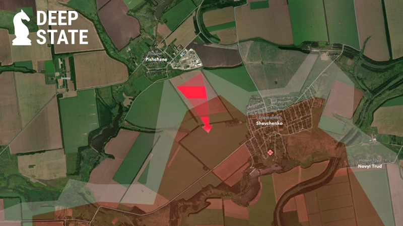 Theo nhà quan sát Yuri Podolyaka ngày 30/12, dưới sự hỗ trợ của hỏa lực mạnh mẽ, Quân đội Nga đã chiếm được Khu mỏ số 3 ở phía đông làng Pishchane, nằm ở phía nam Pokrovsk. Đây là trung tâm phòng thủ của ngôi làng, với địa hình phức tạp và nhiều công trình xây dựng. Ảnh: Deep State.