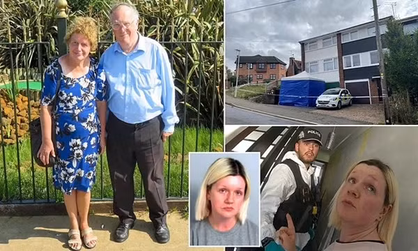 Mặc dù hàng xóm đều được thông báo rằng cặp vợ chồng John McCullough và Lois McCullough, từng sống ở thị trấn nhỏ Great Baddow, Essex, Anh, đã chuyển đến Clacton để dưỡng già từ năm 2019, nhưng sau đó, người ta phát hiện ra rằng họ thực chất đã bị con gái Virginia McCullough đầu độc và giấu xác trong nhà. (Nguồn ảnh: Sina, Dailymail, Essex Police)