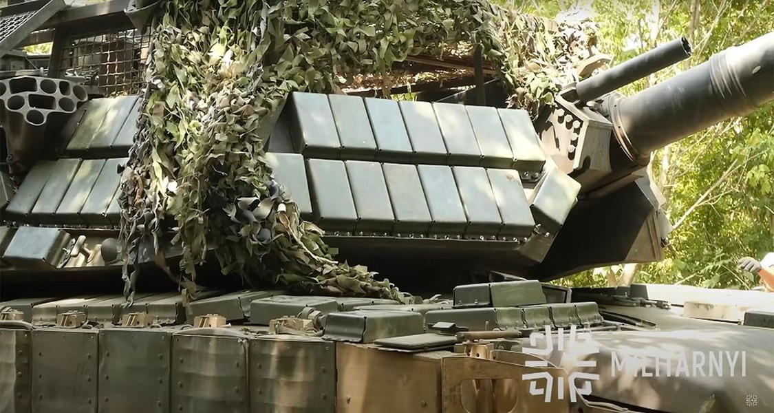 Đây là nỗ lực mới nhất của Ukraine nhằm bảo vệ cho xe tăng của mình, đối phó với các mối đe dọa từ máy bay không người lái, đạn và tên lửa chống tăng từ phía Nga.