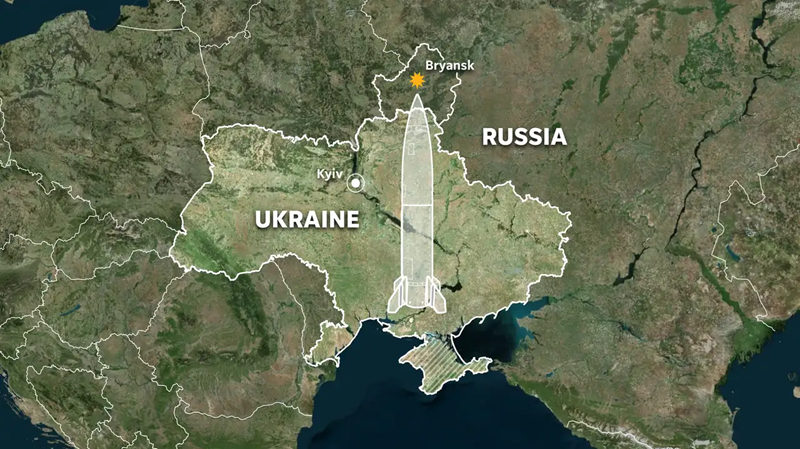 Theo dự đoán từ các quan chức Mỹ giấu tên, loại tên lửa này sẽ được sử dụng trước tiên để tấn công các mục tiêu của Nga tại tỉnh Kursk. Trong tương lai, Tổng thống Biden có thể phê duyệt mở rộng phạm vi tấn công sang các khu vực khác của Nga. Ảnh: USA Today.