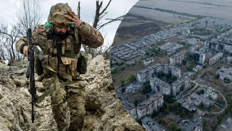 Trong vòng vây ở khu vực phía nam, Quân đội Nga ban đầu dự định hoàn toàn khép kín lỗ hổng giữa làng Dalnye và làng Maksymivka, từ đó có thể hoàn toàn bao vây Quân đội Ukraine ở phía nam và tiêu diệt họ. Cần lưu ý rằng trong vòng vây này có hơn 10.000 lính Ukraine, vì vậy đây sẽ là một trận tiêu diệt quy mô lớn, mang lại chiến quả đáng kể. Ảnh: 24tv.ua.