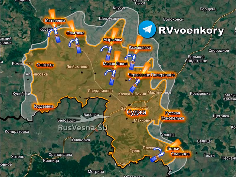 Đợt phản công này đã phá vỡ kế hoạch của quân Nga nhằm kẹp chặt Malaya Loknya từ hai phía đông và tây. Tuy nhiên, điều này nằm trong dự đoán của phía Nga. Khoảng một tuần trước, các nhà báo và chuyên gia, bao gồm cả Yuri Podolyaka, đã nhận định rằng quân Ukraine sắp phát động một đợt phản công mới, với dự báo rằng cuộc phản công này có thể bắt đầu sớm nhất trong tuần này. Ảnh: Telegram.