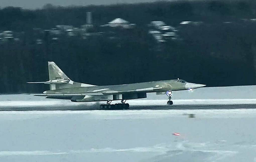 Tu-160M, biệt danh “Thiên nga trắng”, vẫn là biểu tượng sức mạnh không quân chiến lược của Nga, nay được cải tiến vượt bậc. Ảnh: TASS.