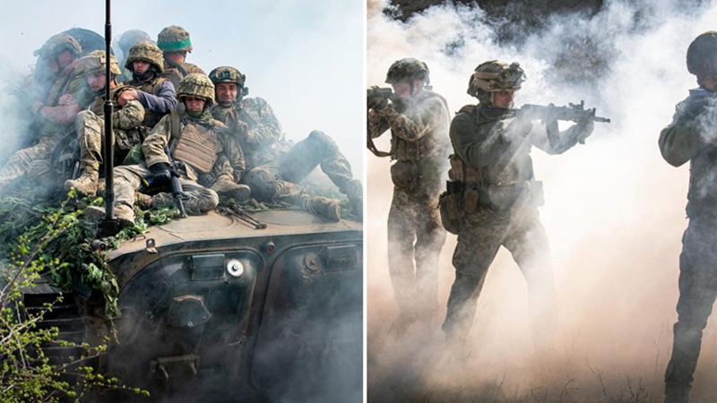 Theo báo cáo của Viện Nghiên cứu Chiến tranh Mỹ ngày 10/12, Bộ chỉ huy Quân đội Nga dự kiến sẽ tăng cường quân lực tới thành phố Pokrovsk vào khoảng thời gian 13-18/12. Ảnh: glavred.info.