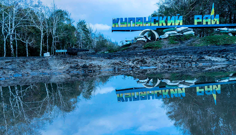 Nếu Quân đội Nga chiếm được Kupyansk, không chỉ có thể cắt đứt tuyến đường tiếp tế hậu cần của Quân đội Ukraine, mà còn gây ra tác động lớn đối với hệ thống phòng thủ của Ukraine. Ảnh: Zaborona.