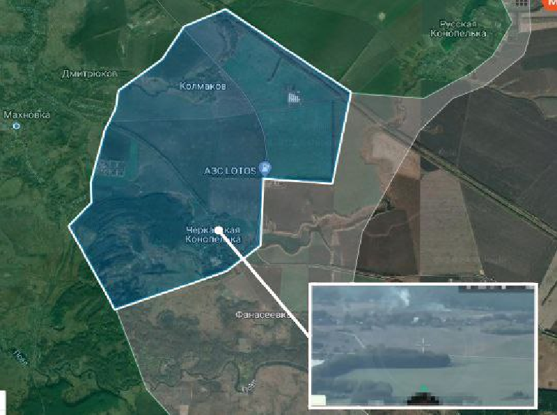 Ngoài ra, Quân đội Nga đã kiểm soát làng Cherkashka Konoperka ở phía đông nam Sudzha và tiến vào khu vực phía nam làng Makhnovka. Các lực lượng tiên phong của Nga hiện chỉ còn cách vùng ngoại ô phía nam của thành phố Sudzha khoảng 2km. Tuy nhiên, có vẻ như quân Nga sẽ không tiến sát thành phố Sudzha ngay lập tức. Ảnh: X.