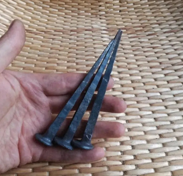 Điều thú vị là một số đinh quan tài khai quật từ di chỉ Ân Khư ở An Dương, Hà Nam (Trung Quốc), còn khắc chữ giáp cốt nguyên thủy, những ký hiệu này có thể liên quan đến các nghi thức tế lễ, thể hiện sự hiểu biết độc đáo của người xưa về sự sống và cái chết. Với mỗi lần cải tiến chất liệu, từ xương thú, đồng xanh đến sắt chất lượng cao, mỗi bước phát triển của đinh quan tài đều đi kèm với sự tiến bộ của văn hóa tang lễ, phản ánh sự tôn trọng ngày càng cao của người xưa đối với người đã khuất.