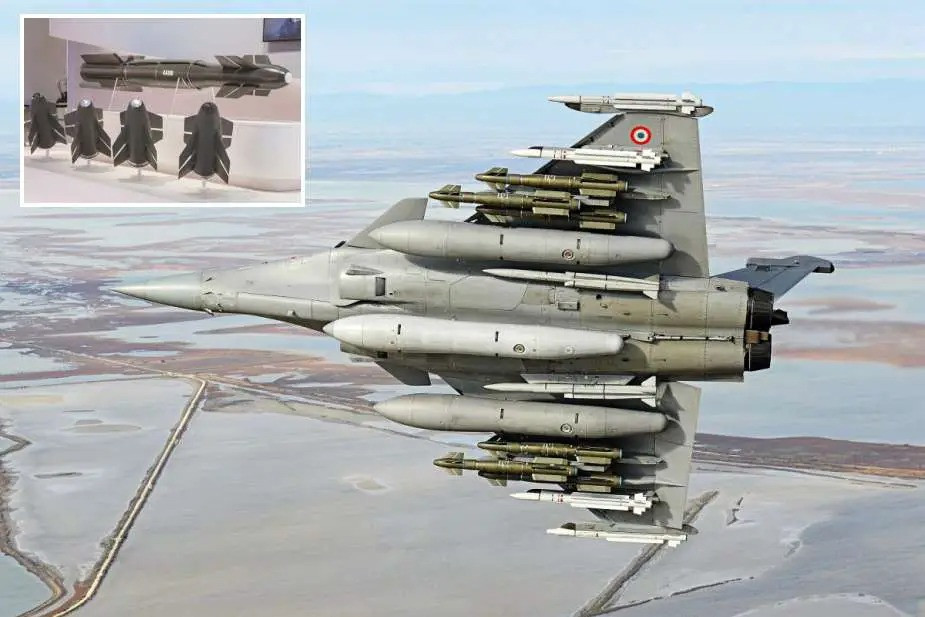 Để tăng độ chính xác, các biến thể của AASM được trang bị hệ thống dẫn đường hồng ngoại hoặc laser, có thể tấn công mục tiêu với độ chính xác cao trong phạm vi một mét, ngay cả với mục tiêu di chuyển. Ảnh: Army Recognition .