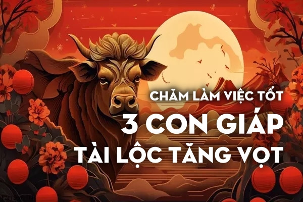 Cuối năm nay, vận may dường như đặc biệt ưu ái cho 3 con giáp Thìn, Sửu và Tuất. Với sự chính trực, chăm chỉ và khôn ngoan, 3 con giáp này không chỉ tránh xa những điều gian dối mà còn hành thiện tích đức rất nhiều, thu hút những cơ hội phát tài đầy hứa hẹn.