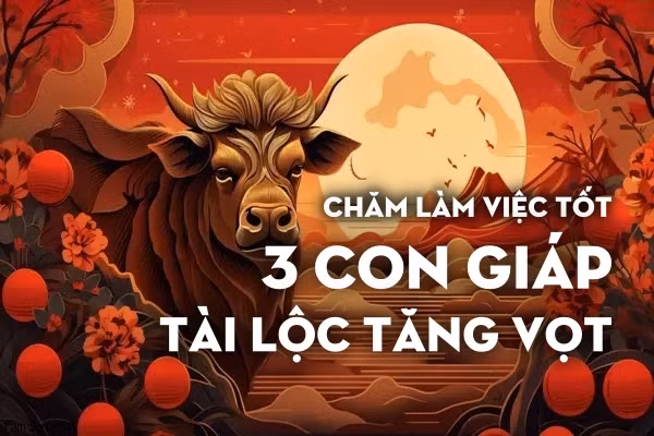 Chăm làm việc tốt, cuối năm 3 con giáp này tài lộc tăng vọt Cham lam viec tot, cuoi nam 3 con giap nay tai loc tang vot