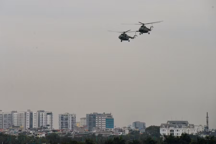 Triển lãm Quốc phòng quốc tế Việt Nam 2024 do Bộ Quốc phòng Việt Nam tổ chức tại sân bay Gia Lâm, Hà Nội từ ngày 19 đến 22-12.