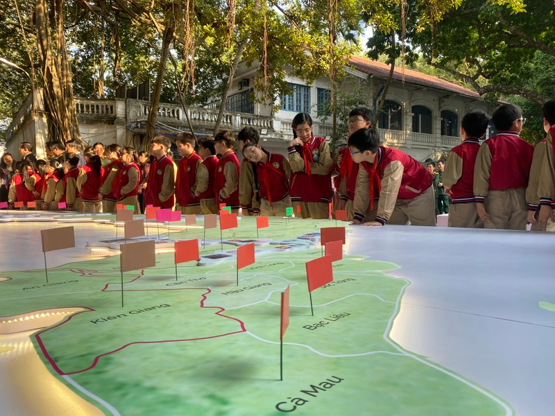 Bản đồ trực quan các trận đánh lịch sử.