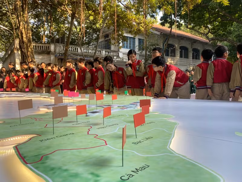 Bản đồ trực quan các trận đánh lịch sử.