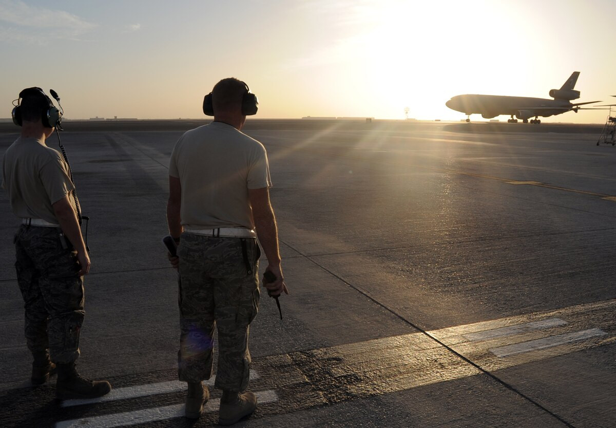 KC-10 sẽ được thay thế bởi KC-46A Pegasus. Tính đến nay, 88 chiếc máy bay Pegasus mới đã được bàn giao. Ảnh: Travis Air Force Base.