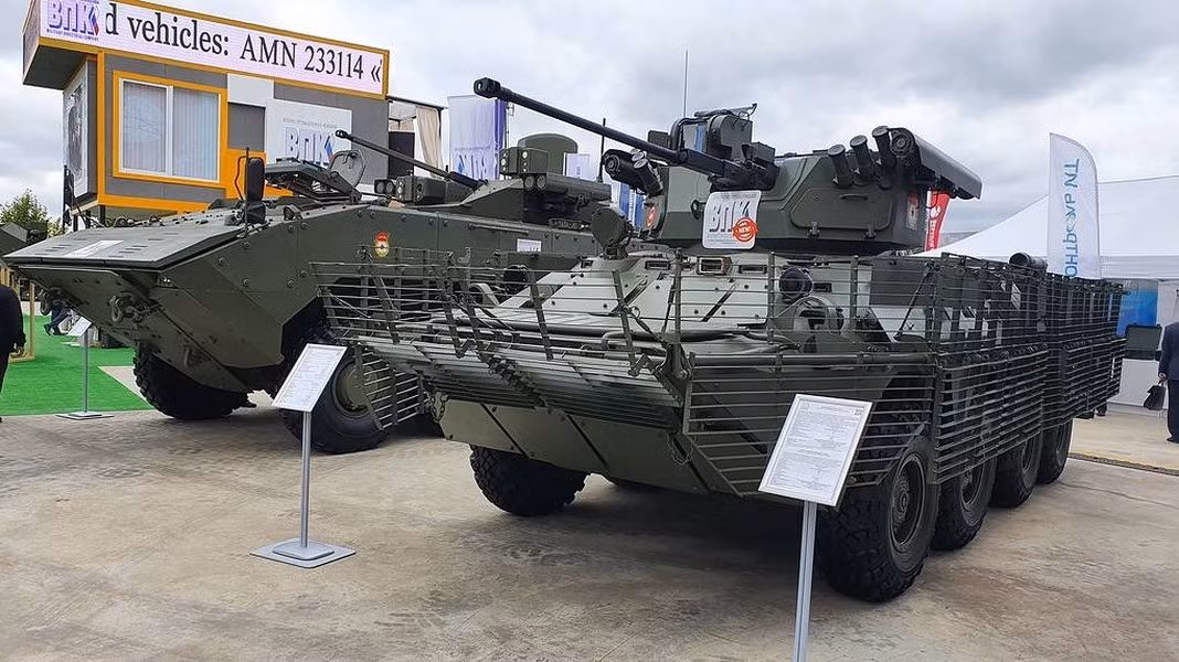 Nhiều loại module chiến đấu mới được phát triển cho BTR-82A, khiến chúng ngày càng trở nên nguy hiểm hơn. Ví dụ điển hình là tháp pháo Ballista không có người ngồi trong điều khiển đã được trình diễn tại Triển lãm Army 2024.