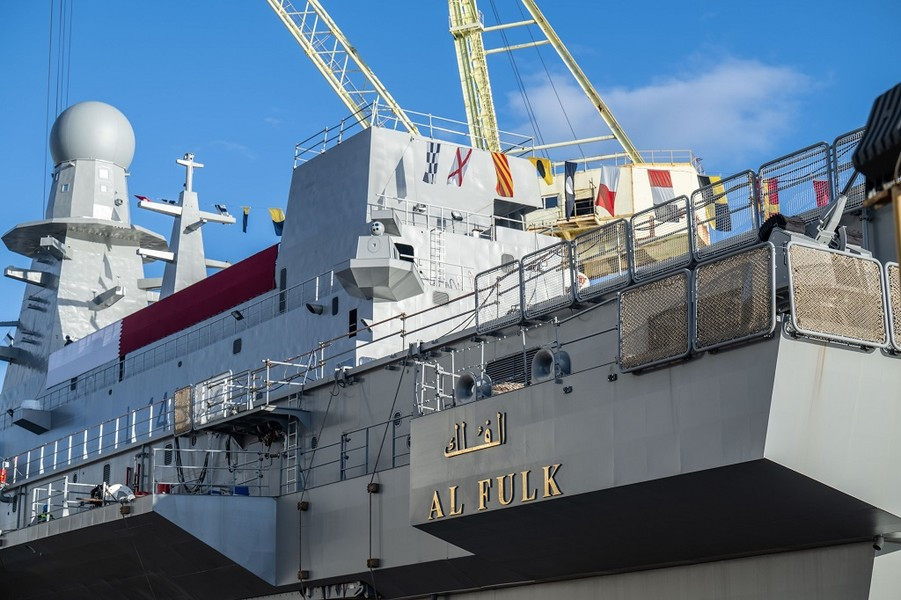 Công ty đóng tàu Fincateri của Ý mới đây đã bàn giao tàu Al Fulk cho Hải quân Qatar, phương tiện tác chiến này thu hút sự quan tâm lớn khi kết hợp nhiều chức năng độc đáo trong một kích thước khá nhỏ gọn.