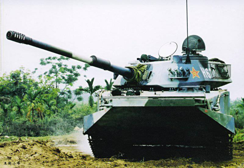 Năm 1960, Trung Quốc chế tạo Type 63 dựa trên Type 60, trang bị pháo 85 mm và súng máy. Xe có tốc độ di chuyển cao cả trên đất liền lẫn dưới nước. Ảnh: Topwar.
