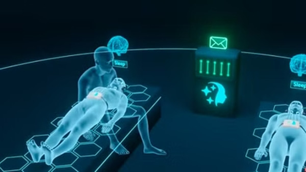 Khi người đầu tiên bước vào giấc mơ lucid, máy chủ phát hiện mô hình sóng não đặc trưng và tạo ra một từ ngẫu nhiên từ ngôn ngữ độc đáo gọi là 'Remmyo'. Từ này được truyền đến người tham gia thông qua tai nghe.