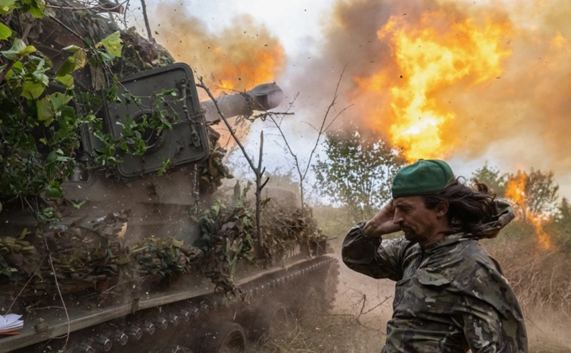 Theo dữ liệu mới nhất, Quân đội Nga đang tiến hành các cuộc tấn công phối hợp quy mô lớn nhằm vào các cơ sở chỉ huy của Quân đội Ukraine và các kho lưu trữ tên lửa NATO được xác định tại Sumy. Ảnh: RIA Novosti.