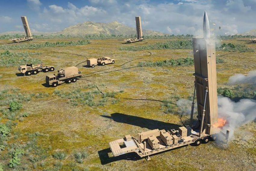 Mỹ đang gấp rút phát triển hệ thống Dark Eagle để đối phó với sự tiến bộ trong công nghệ tên lửa của Nga, đặc biệt là tổ hợp siêu thanh Oreshnik. Hệ thống này dự kiến sẽ triển khai tại Đức trong 1-2 năm tới. Ảnh: New Atlas.