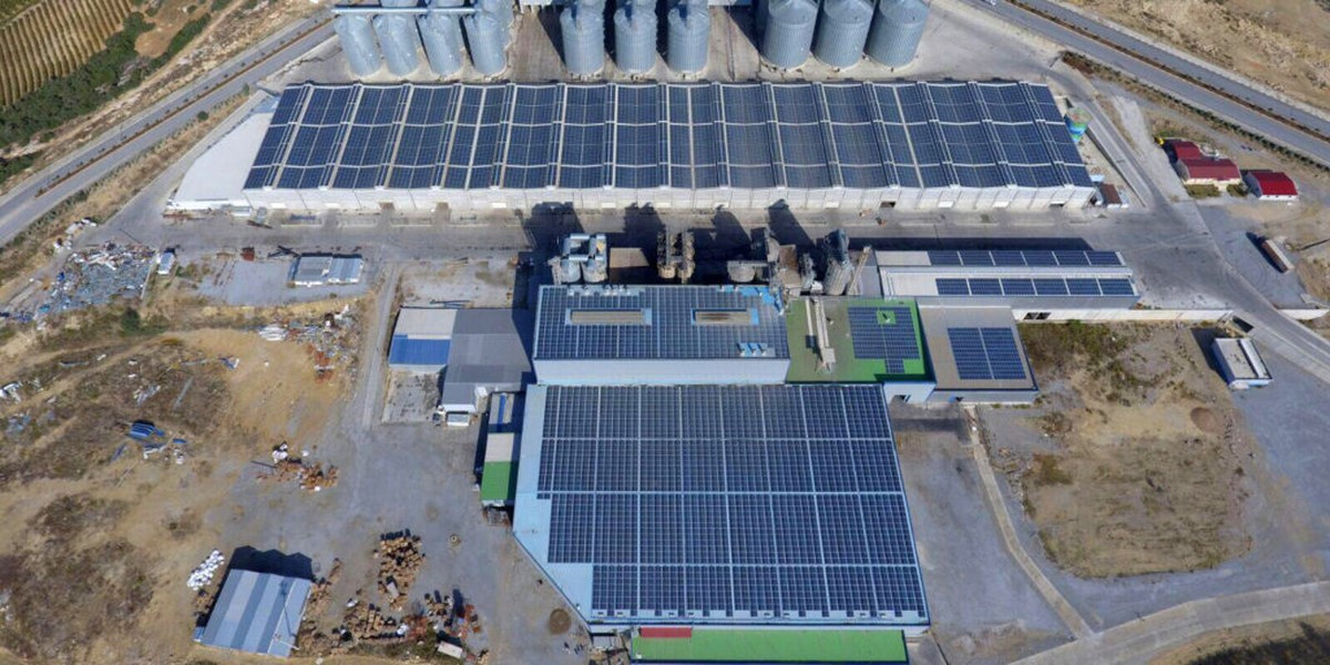 Hiệp hội chăn nuôi cừu và dê Izmir đã triển khai một dự án với một công ty năng lượng mặt trời để cung cấp điện cho người chăn nuôi ở những vùng nông thôn. Ảnh: IBC Solar