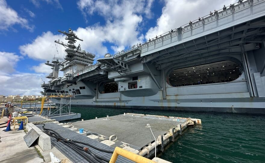 Kể từ khi được đưa vào biên chế, tàu sân bay USS Theodore Roosevelt đã tham gia nhiều sứ mệnh quan trọng của Quân đội Mỹ và được triển khai tới nhiều vùng biển trên khắp thế giới. USS Theodore Roosevelt hiện diện trong hầu hết các cuộc xung đột thời hậu Chiến tranh Lạnh. Năm 1991, tàu sân bay này đã tham gia không kích các mục tiêu tại Iraq trong chiến dịch "Bão táp sa mạc".