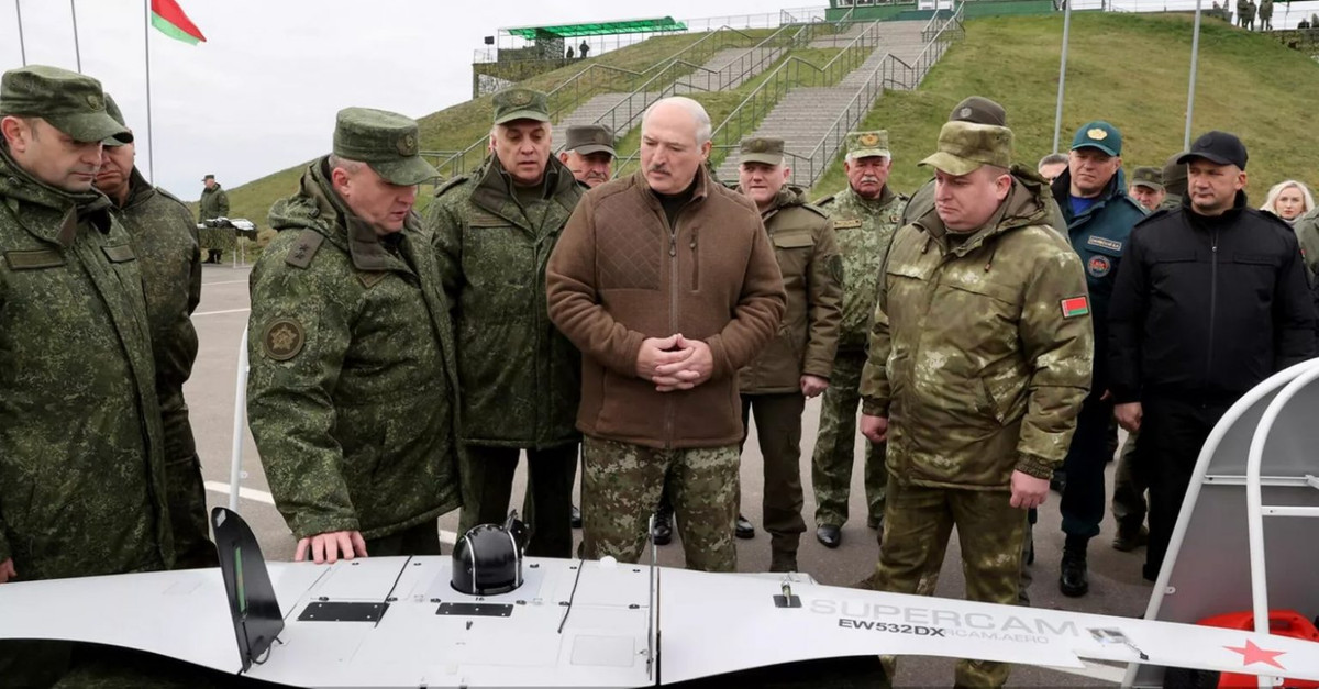 Sau nhiều thử nghiệm thành công, Supercam S350 tiếp tục phát triển, trở thành công cụ quan trọng trong các chiến dịch quân sự. Ảnh: Ministry of Defense of Belarus. 