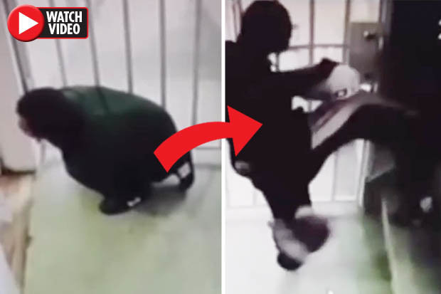 Tên trộm bị đánh túi bụi vì mò vào học viện võ thuật.