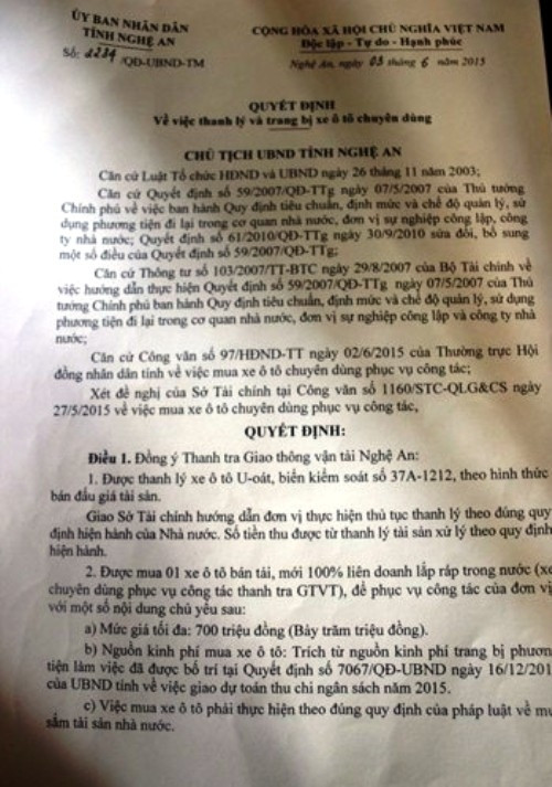 Xe thanh tra giao thong Nghe An bi rao ban tren mang?-Hinh-3