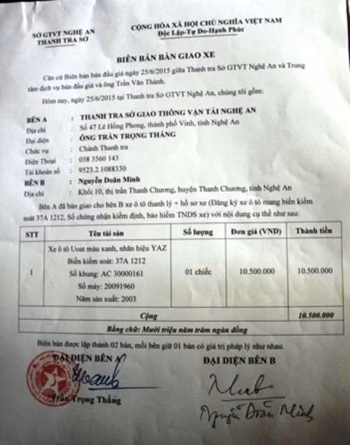 Xe thanh tra giao thong Nghe An bi rao ban tren mang?-Hinh-5