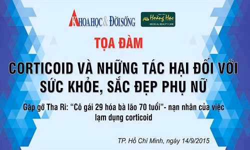 Toa dam Gap go co gai 29 hoa ba lao 70 tuoi vì corticoid