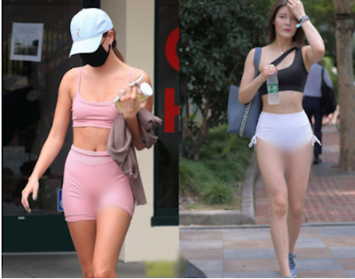 Cùng với xu hướng chung của thế giới, việc diện quần legging ôm sát, mặc áo bra thể thao, croptop hay tanktop ra đường trở thành trào lưu thịnh hành của giới trẻ.