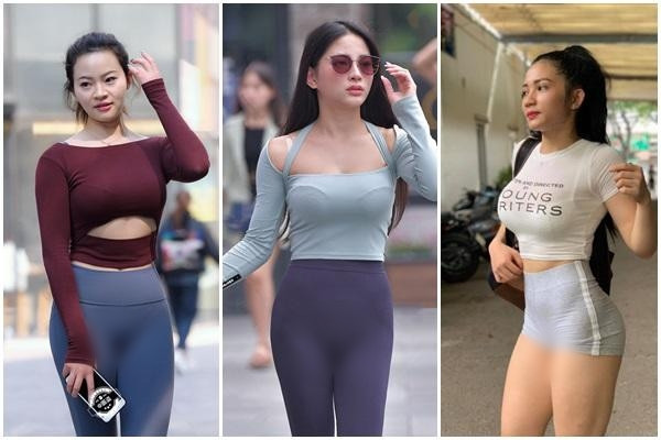 Có thể nói, nếu diện đồ tập ở ngoài phố thì ranh giới giữa gợi cảm và phản cảm nhanh chóng bị phá vỡ.