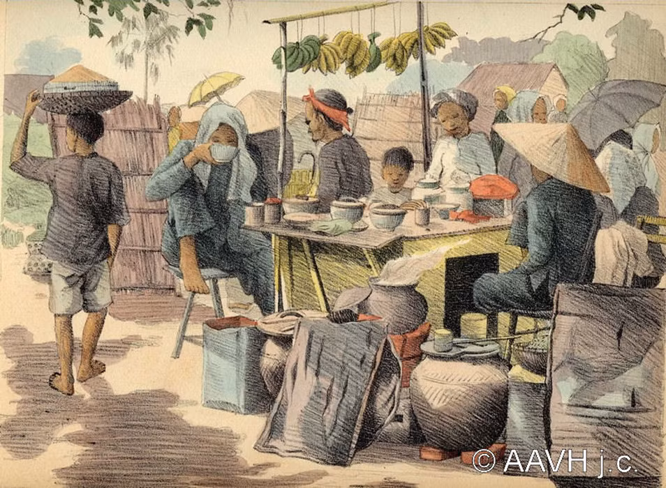 Quán nước chè. Ảnh: Aavh.org.