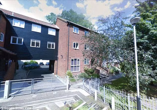 Khu nhà mà cô Heather Webb sinh sống.