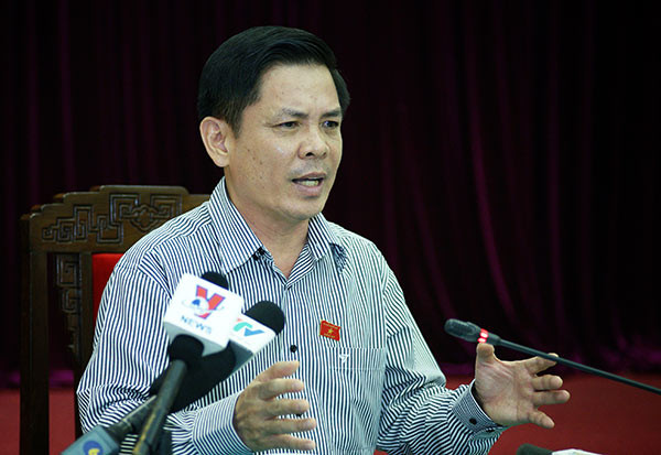 Bộ trưởng Nguyễn Văn Thể. Ảnh: Vũ Điệp