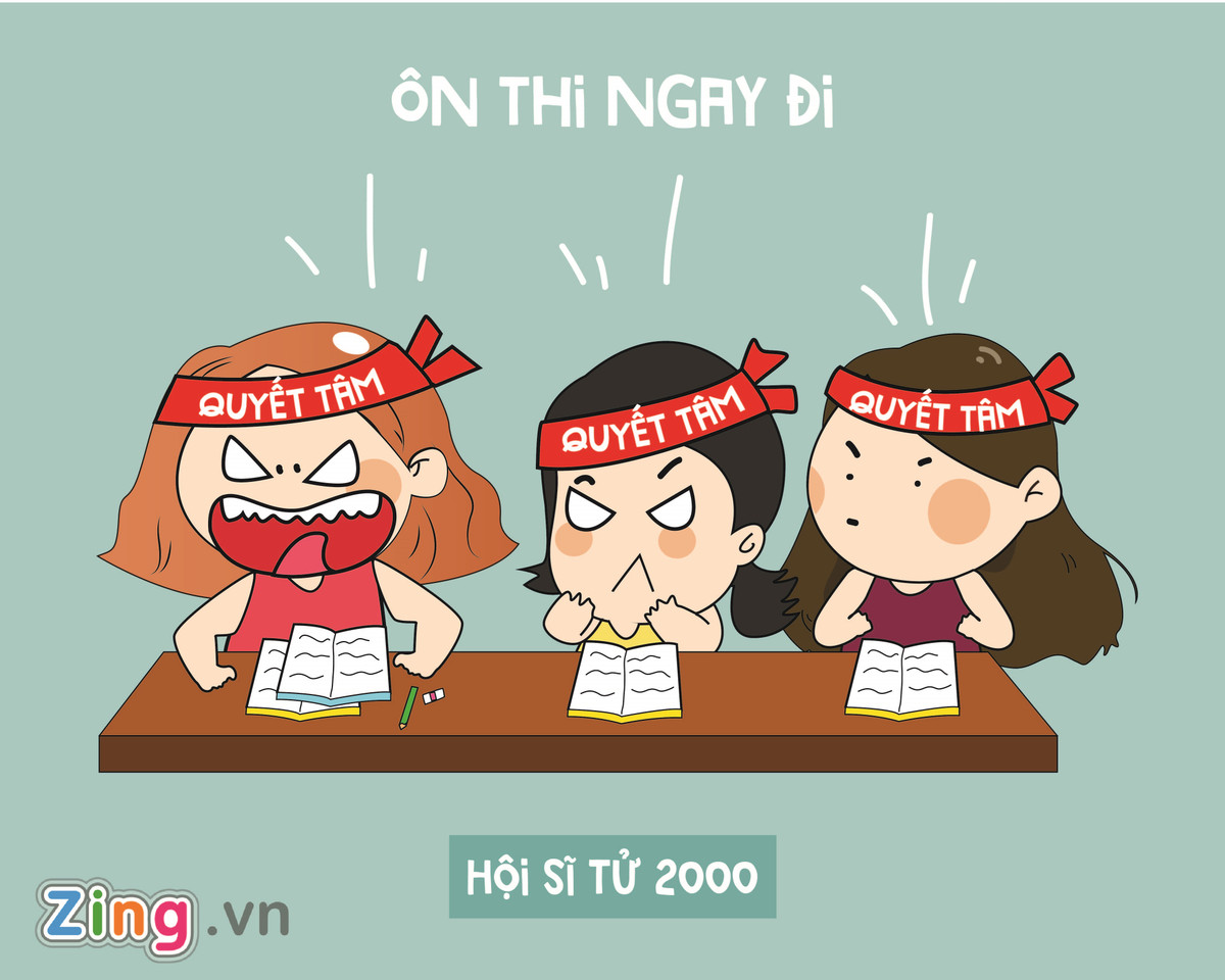 Những ngày đầu hè luôn là thời điểm "nước sôi lửa bỏng" của thí sinh tham dự kỳ thi THPT quốc gia. Ôn thi ngay đi nào.