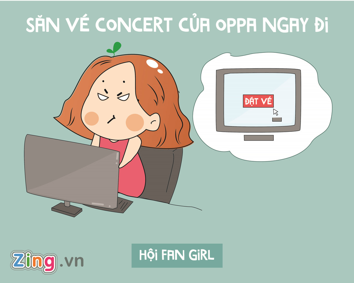 Vì số lượng có hạn nên việc sở hữu được một tấm vé xem concert của ca sĩ mình thích trở nên rất quý giá.
