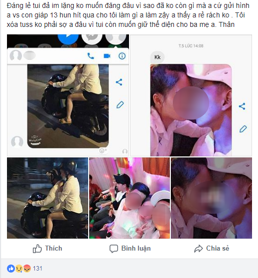 Chị T. tức giận đăng tải việc mình đã nhẫn nhịn, chấp nhận nhường chồng nhưng mỗi ngày đều bị trêu tức.