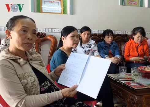 Nhiều người trong huyện đã trót cho bà Nguyệt vay các khoản tiền lớn mà chưa đòi được.