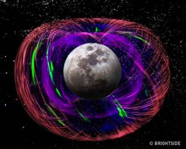 5. Trên mặt trăng vẫn có động đất. Những trận động đất trên mặt trăng, hay còn gọi là moonquakes, không phải là một giả tưởng khoa học. Tuy nhiên, những trận động đất này không xảy ra thường xuyên như ở Trái đất và thường xuất hiện sâu hơn, gần với lõi của Mặt trăng hơn. Các nhà khoa học tin rằng điều này là do lực hấp dẫn của mặt trời và Trái đất.