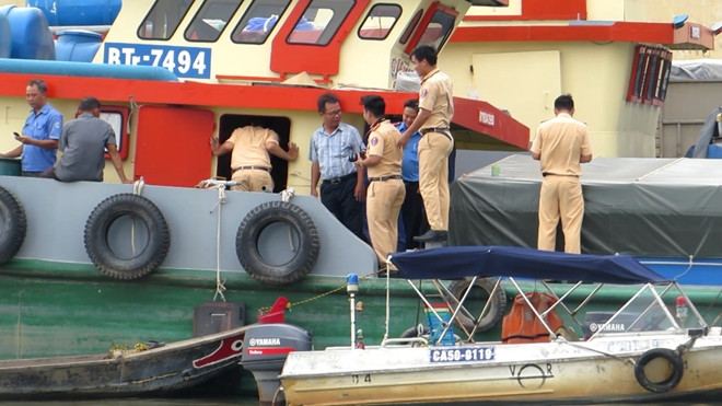 Lực lượng chức năng đang xử lý vụ việc.