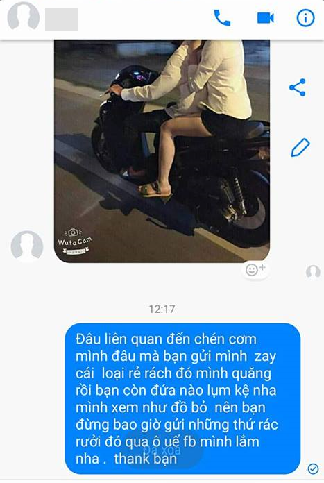 Nhưng chị T. tỏ thái độ không quan tâm.