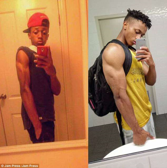 Chàng trai 19 tuổi chia sẻ, từ năm 8 tuổi đã mơ ước có một cơ thể cường tráng. Nhưng vốn sở hữu một thân hình khá nhỏ con nên vào năm 16 tuổi, anh quyết định bắt đầu tập thể hình.