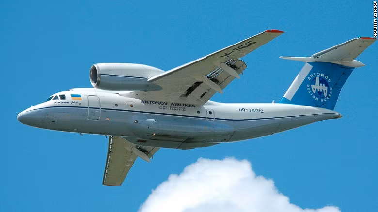 Antonov An-74, một biến thể của An-72, là loại máy bay vận tải được phòng thiết kế Antonov phát triển. Biệt danh của Antonov An-74 là Cheburashka. Loại máy bay này được đưa vào sử dụng lần đầu tiên vào năm 1983.