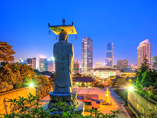 Thủ đô Seoul của Hàn Quốc cũng là điểm đến không nên bỏ lỡ trong năm 2017.