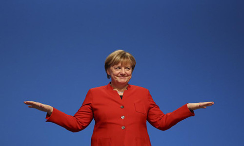 Tiếp đến là Thủ tướng Đức Angela Merkel.